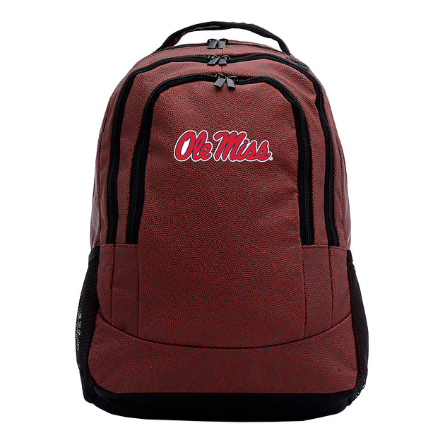 Football Leather Ole Miss Rebels Backpack Zumer Sport