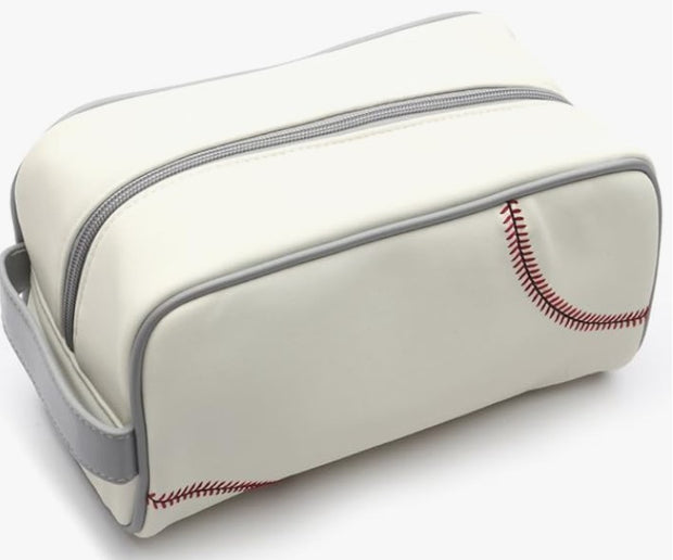 Baseball Toiletry and Cosmetics Bag