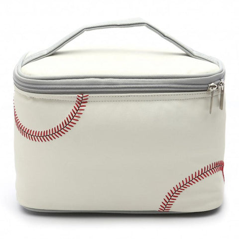 baseball insulated lunch box made from ball material