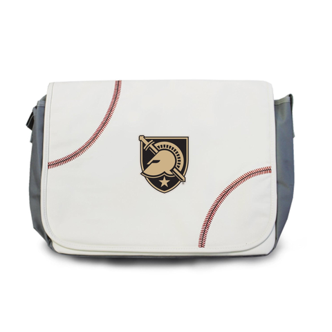 Army Black Knights Baseball Messenger Bag