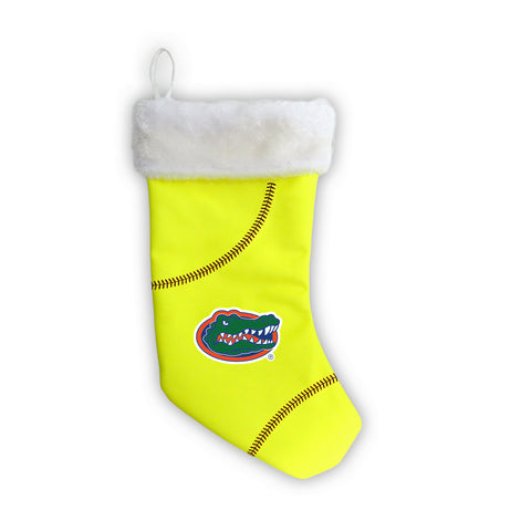 Florida Gators 18" Softball Christmas Stocking