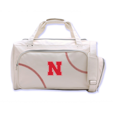 Nebraska Cornhuskers Baseball Duffel Bag