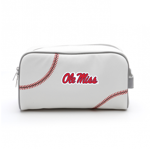 Ole Miss Rebels Baseball Toiletry Bag