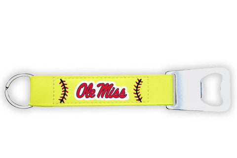 Ole Miss Rebels Softball Bottle Opener