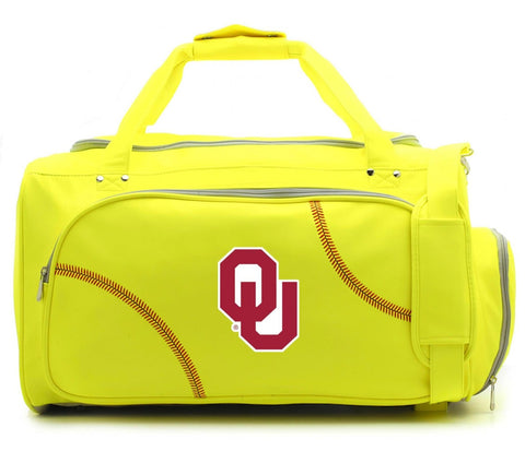 Oklahoma Sooners Softball Duffel Bag